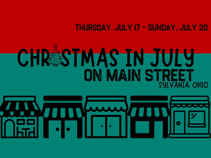 christmas in july on main street sylvania 2025 4×3 event image